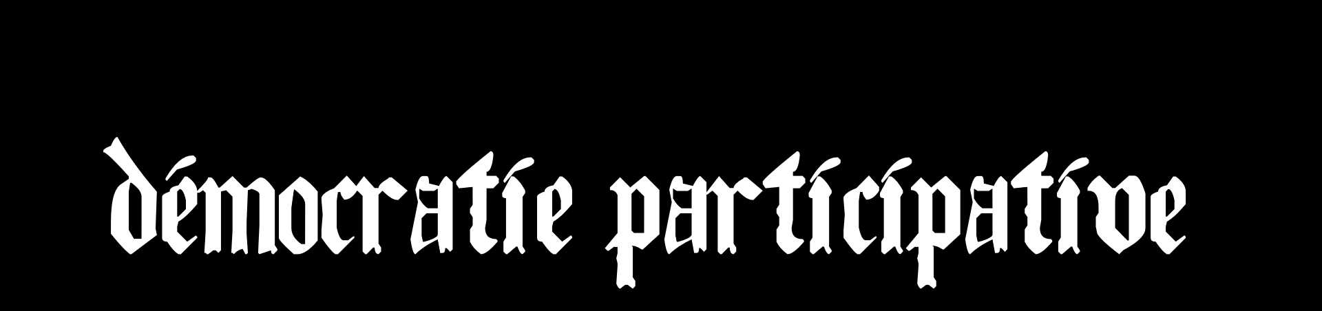 Démocratie Participative